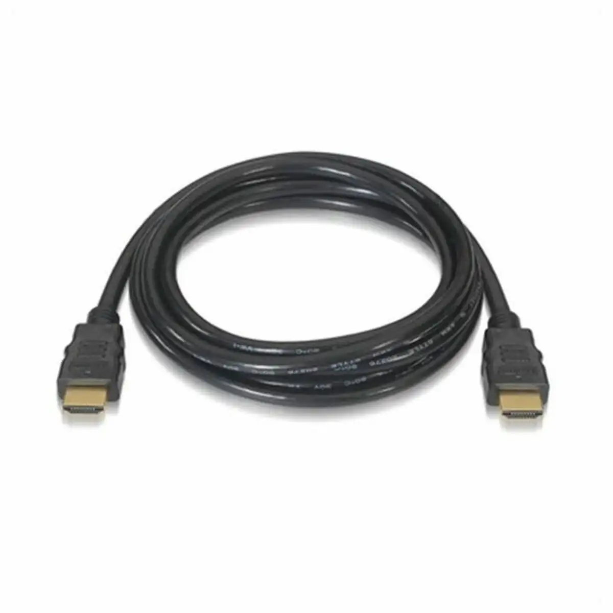 Cable hdmi nanocable 10 15 3600 v2 0 4k 0 5 m noir 50 cm_3329. DIAYTAR SENEGAL - Où Choisir est une Célébration. Découvrez notre sélection de produits qui représentent la diversité et la joie du Sénégal, à chaque étape de votre vie.