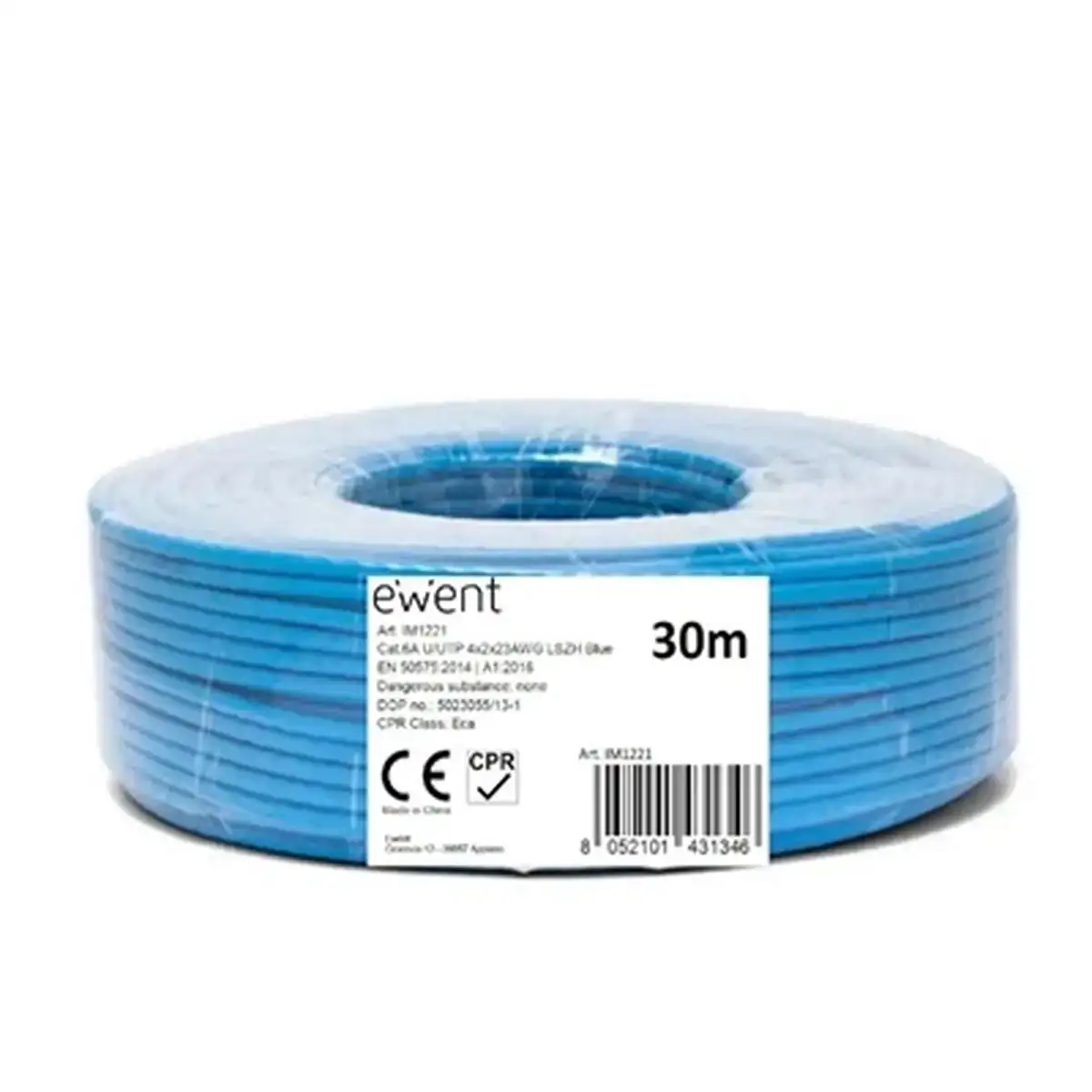 Cable reseau rigide utp 6eme categorie ewent im1221 bleu 30 m_8593. Entrez dans l'Univers de DIAYTAR SENEGAL - Où Chaque Produit a une Signification. Explorez notre gamme diversifiée et découvrez des articles qui résonnent avec votre vie.