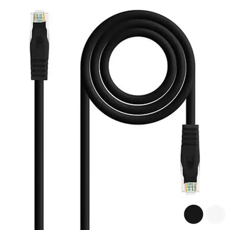 Cable reseau rigide utp 6eme categorie nanocable 10 20 1803 bl lszh 2 m noir 2 m 3 m_6894. DIAYTAR SENEGAL - Où le Shopping est un Plaisir Engagé. Parcourez notre catalogue et choisissez des produits qui respectent vos valeurs et vos attentes.
