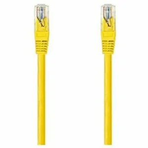 Cable rj45 categorie 5e utp dcu 3 m jaune_4623. DIAYTAR SENEGAL - Votre Portail Vers l'Élégance Accessible. Parcourez notre boutique en ligne pour découvrir des produits qui incarnent le luxe à des prix abordables.