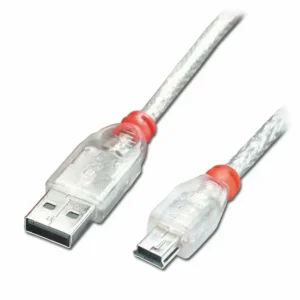 Cable usb 2 0 a vers mini usb b lindy 41783 blanc transparent 2 m_2596. DIAYTAR SENEGAL - Votre Passage vers le Raffinement. Plongez dans notre univers de produits exquis et choisissez des articles qui ajoutent une touche de sophistication à votre vie.