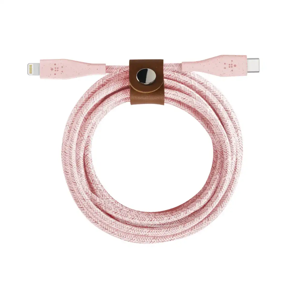 Cable usb c vers lightning belkin f8j243bt04 pnk rose 70 cm_9575. DIAYTAR SENEGAL - L'Art de Vivre le Shopping Inspiré. Parcourez notre catalogue et choisissez des produits qui reflètent votre passion pour la beauté et l'authenticité.