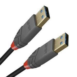 Cable usb lindy 36754 noir 5 m_1812. DIAYTAR SENEGAL - L'Art de Vivre avec Authenticité. Explorez notre gamme de produits artisanaux et découvrez des articles qui apportent une touche unique à votre vie.