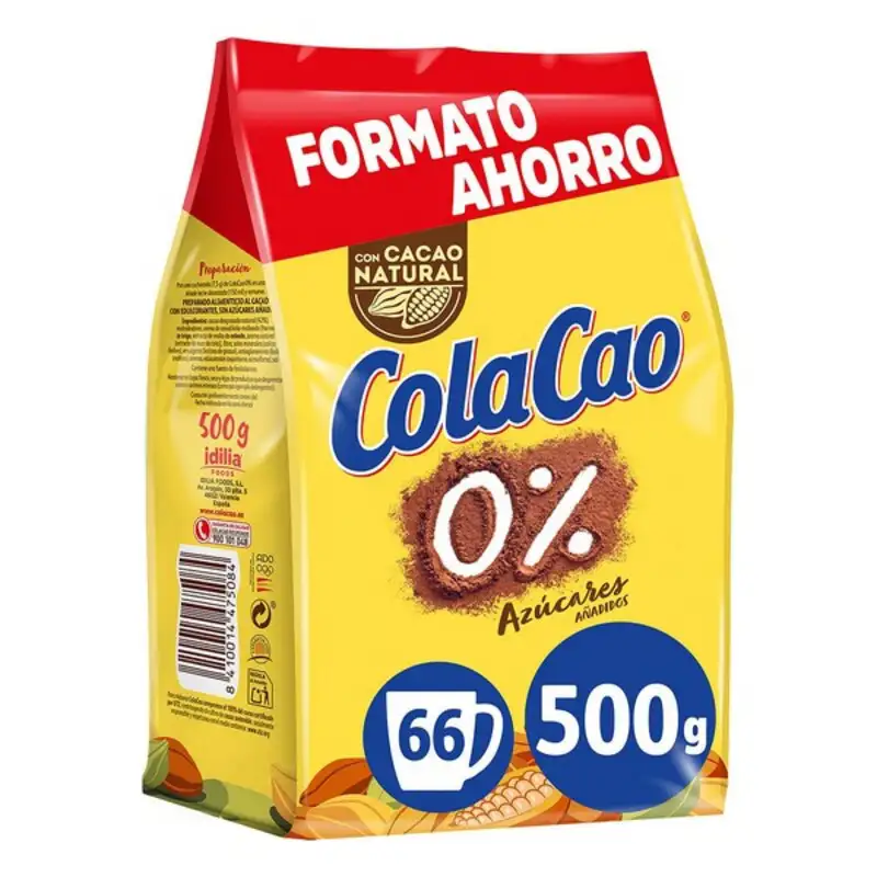 Cacao cola cao 500 g _5111. DIAYTAR SENEGAL - Votre Escapade Shopping Virtuelle. Explorez notre boutique en ligne et dénichez des trésors qui évoquent la culture et le savoir-faire sénégalais, un clic à la fois.