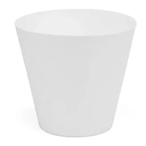 Cache pot plastiken 8122 blanc o 22 cm_6060. DIAYTAR SENEGAL - Où Choisir est un Plaisir. Explorez notre boutique en ligne et choisissez parmi des produits de qualité qui satisferont vos besoins et vos goûts.