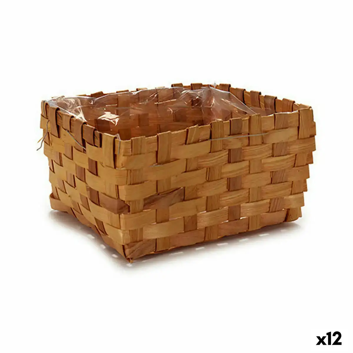 Cache pot rectangulaire marron canne 21 x 12 5 x 27 cm 12 unites _3364. DIAYTAR SENEGAL - Où Choisir Devient une Expression de Soi. Découvrez notre boutique en ligne et trouvez des articles qui révèlent votre personnalité et votre style.