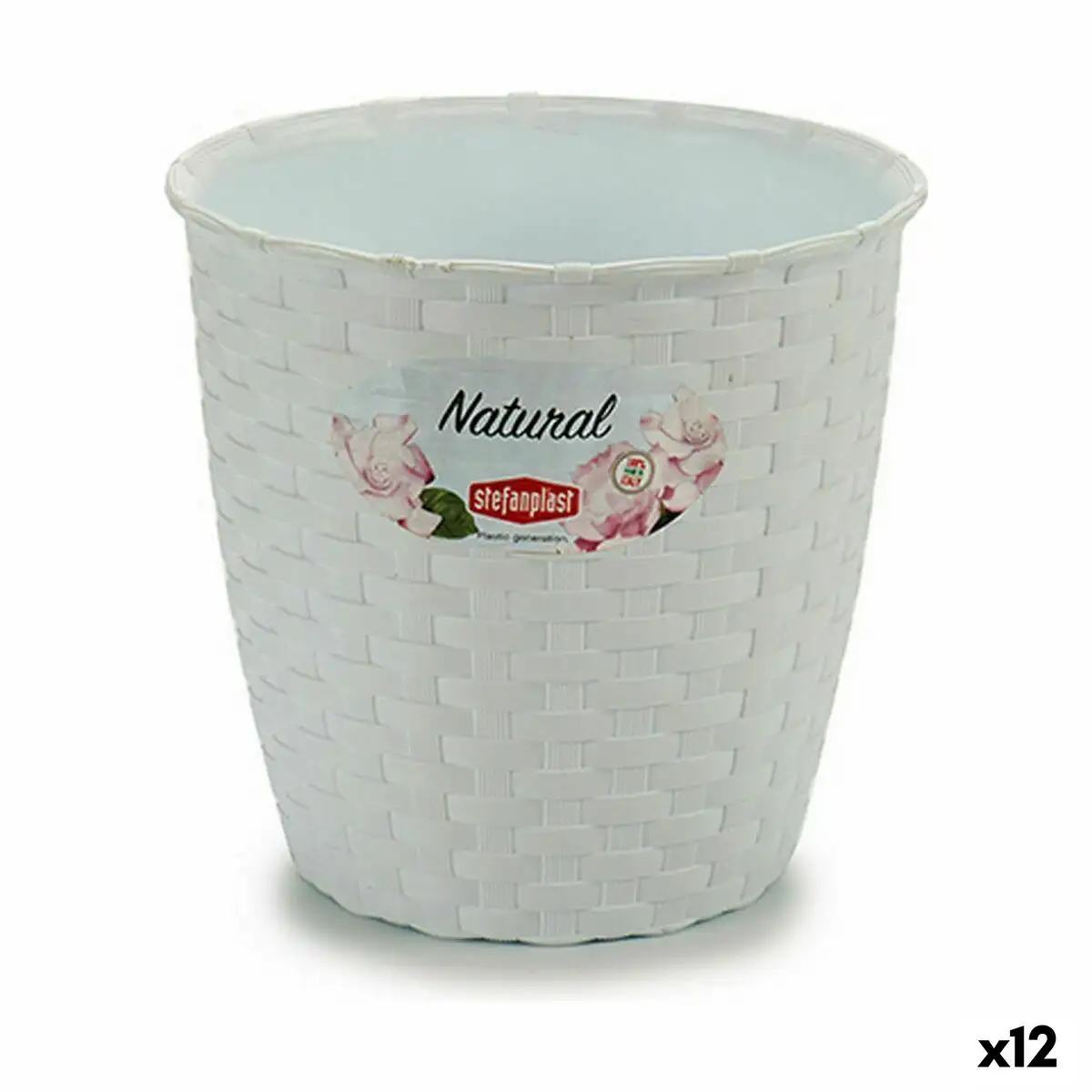 Cache pot stefanplast blanc plastique 14 x 13 x 14 cm 12 unites _2998. DIAYTAR SENEGAL - Votre Passage vers l'Élégance Abordable. Explorez notre collection où chaque produit est choisi pour sa qualité et son accessibilité, incarnant ainsi l'essence du Sénégal.