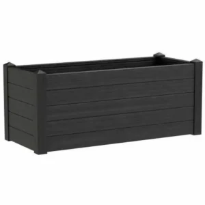 Cache pot teraplast gris 40 x 100 cm_2935. Plongez dans le Monde de DIAYTAR SENEGAL - Où Chaque Article Raconte une Histoire. Explorez notre vaste assortiment et choisissez des produits qui vous parlent et reflètent votre style unique.