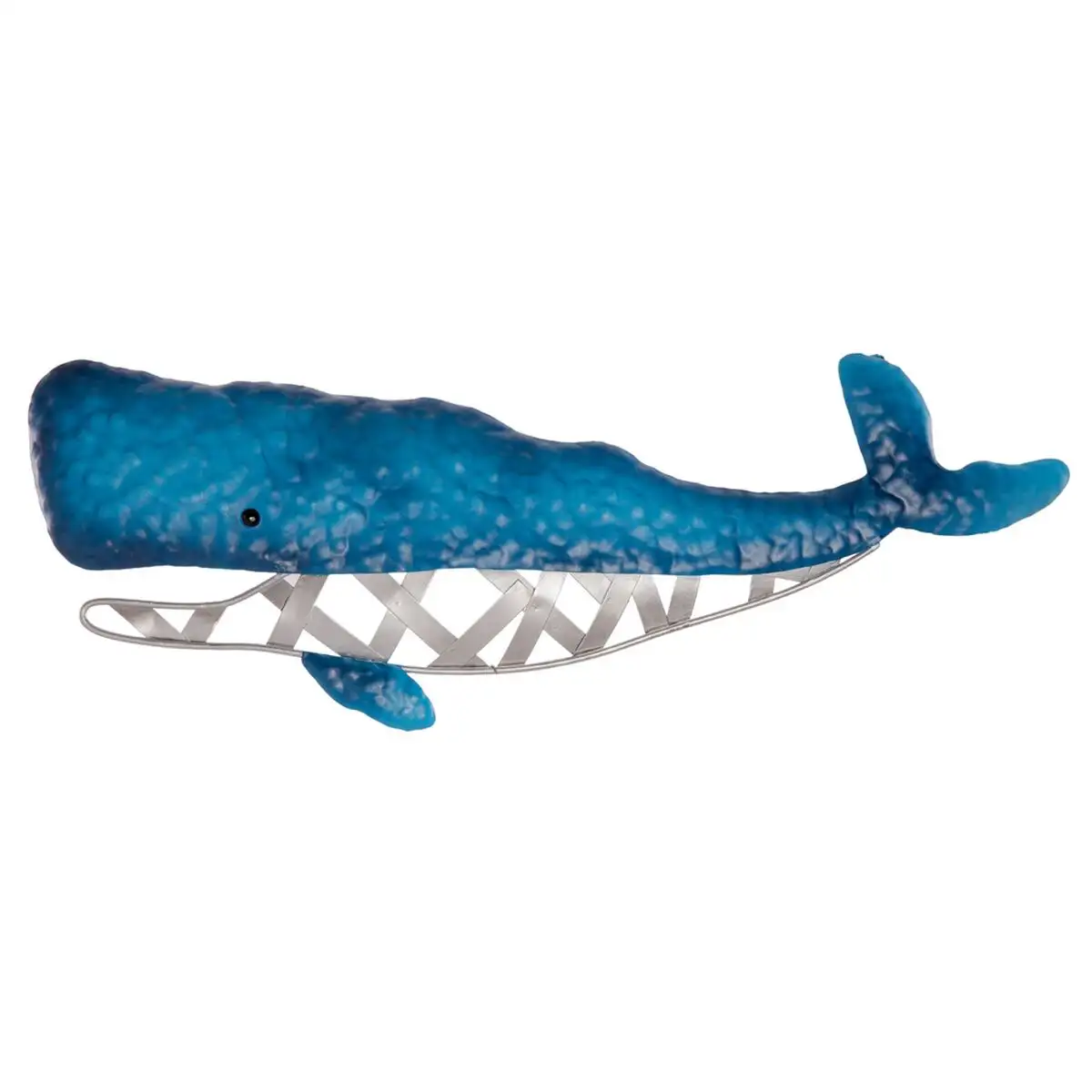 Cadre baleine 46 x 12 cm metal_7493. DIAYTAR SENEGAL - L'Art de Vivre l'Excellence au Quotidien. Explorez notre gamme et choisissez des produits qui ajoutent une note de prestige à votre vie.