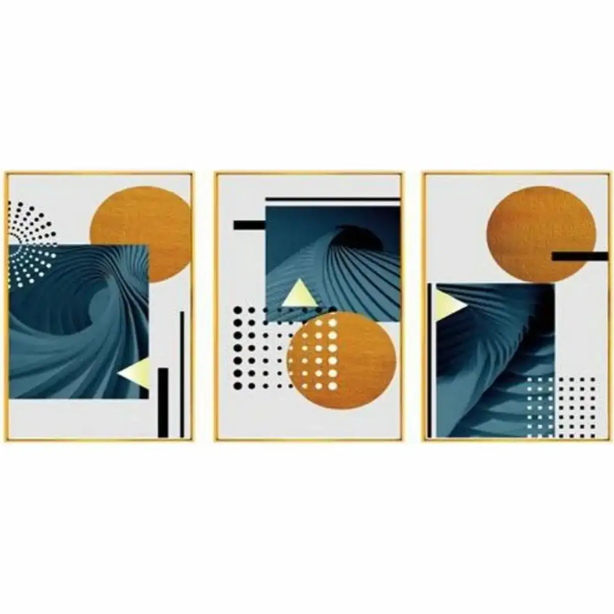 Cadre dkd home decor abstrait 60 x 3 x 80 cm moderne 3 pieces _1875. Bienvenue chez DIAYTAR SENEGAL - Votre Plateforme Shopping pour Tous. Découvrez un large éventail de produits qui célèbrent la diversité et la beauté du Sénégal.