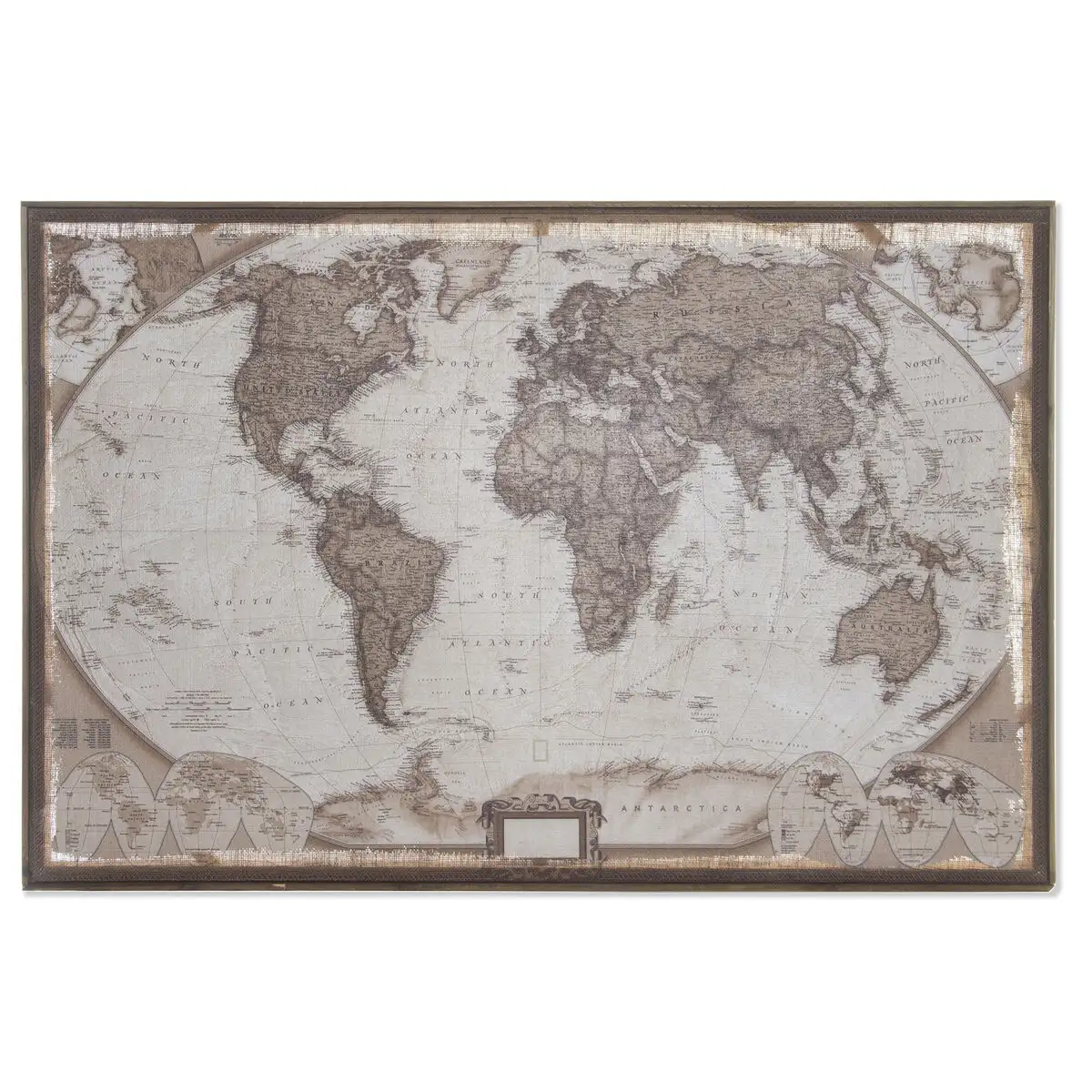 Cadre dkd home decor colonial mappemonde 122 x 85 x 5 cm_9666. Bienvenue chez DIAYTAR SENEGAL - Où Chaque Achat Fait une Différence. Découvrez notre gamme de produits qui reflètent l'engagement envers la qualité et le respect de l'environnement.