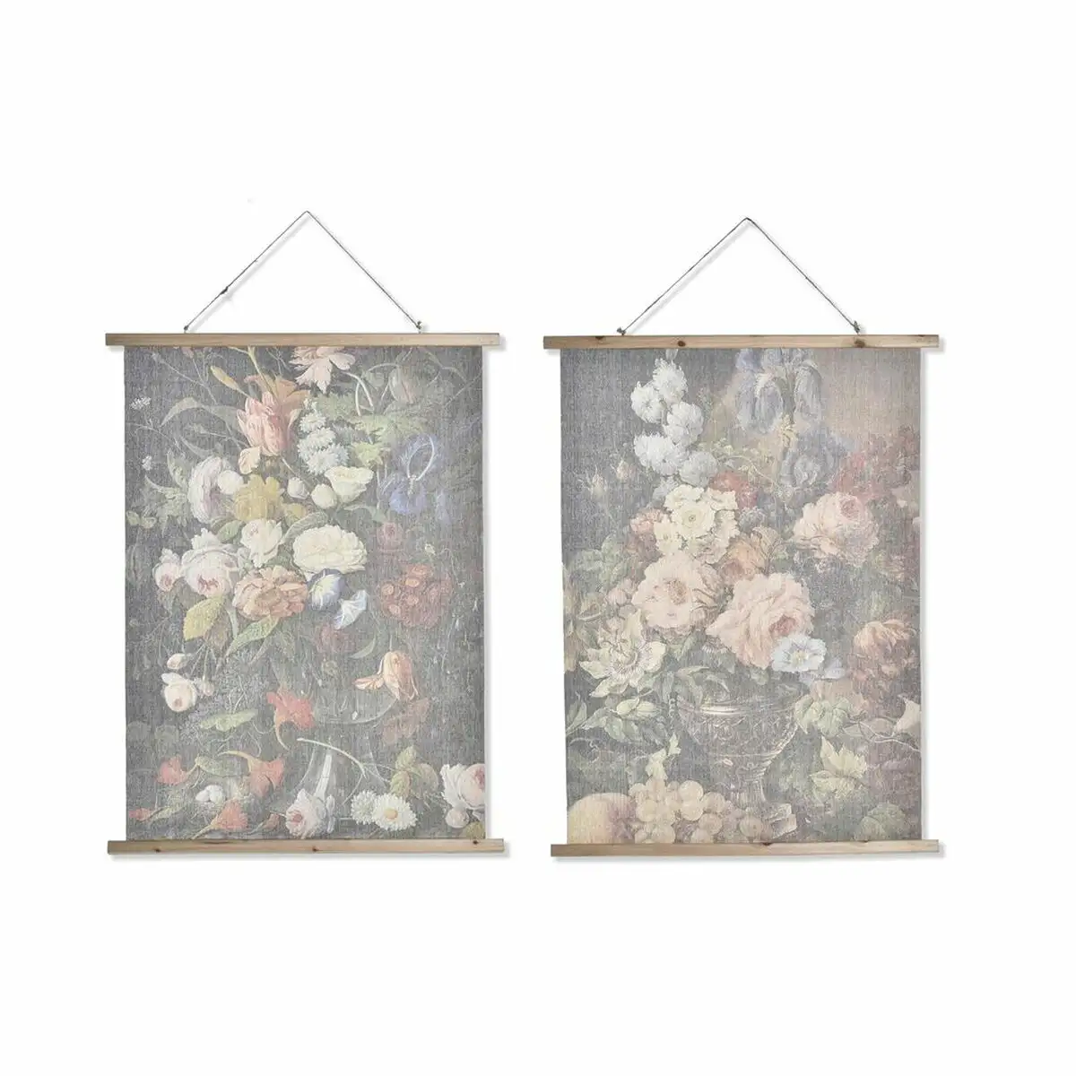 Cadre dkd home decor fleurs moderne 75 x 2 x 100 cm 2 unites _3090. DIAYTAR SENEGAL - Votre Plateforme pour un Shopping Inspiré. Explorez nos offres variées et découvrez des articles qui stimulent votre créativité et embellissent votre vie.