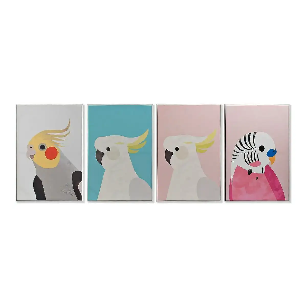 Cadre dkd home decor nymph 60 x 3 x 90 cm perroquet scandinave 4 pieces _2928. Entrez dans l'Univers de DIAYTAR SENEGAL - Où Choisir est un Voyage. Explorez notre gamme diversifiée et trouvez des articles qui répondent à tous vos besoins et envies.