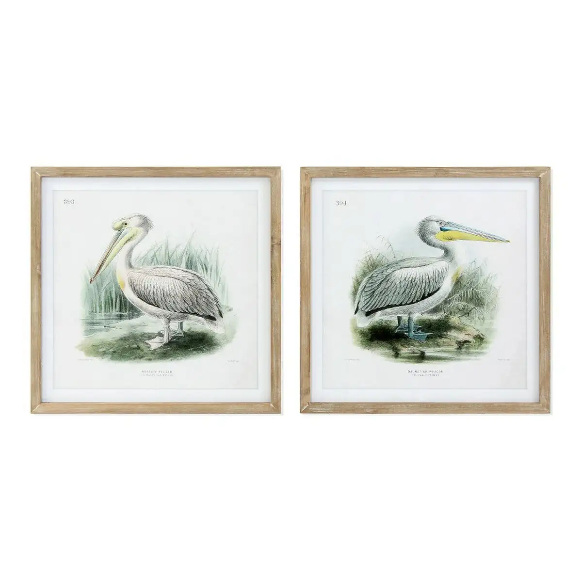 Cadre dkd home decor pelican oiseau 60 x 2 x 60 cm 2 unites _1470. DIAYTAR SENEGAL - Là où Chaque Produit Évoque une Émotion. Parcourez notre catalogue et choisissez des articles qui vous touchent et qui enrichissent votre expérience.