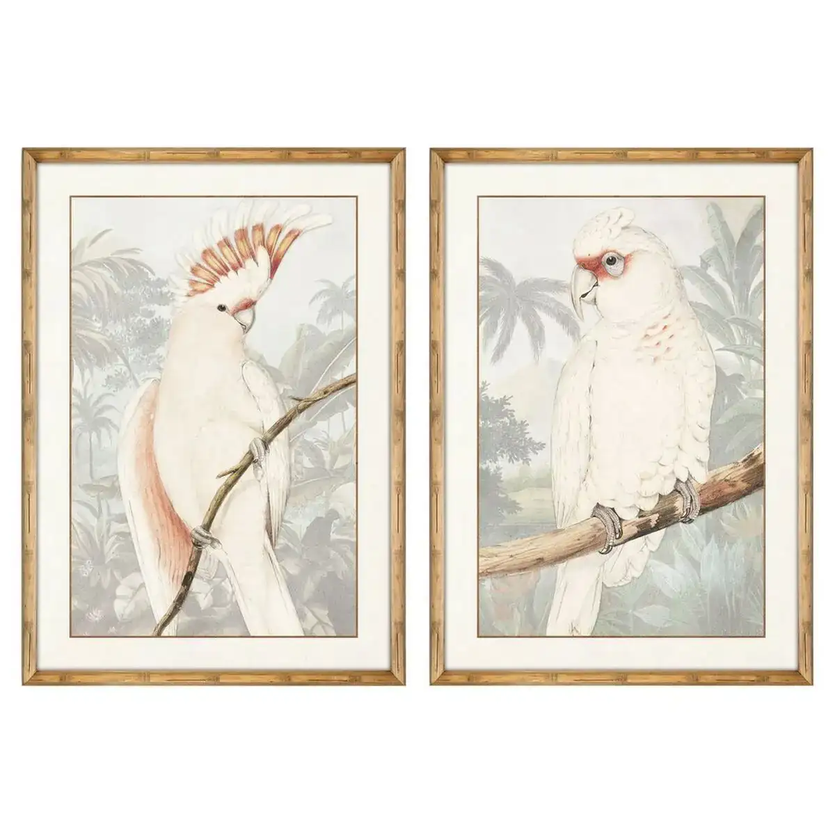 Cadre dkd home decor perroquet tropical 50 x 3 x 70 cm 2 unites _3069. DIAYTAR SENEGAL - Là où Chaque Achat Contribue à un Rêve. Naviguez à travers notre boutique en ligne et soutenez des artisans talentueux tout en acquérant des trésors.