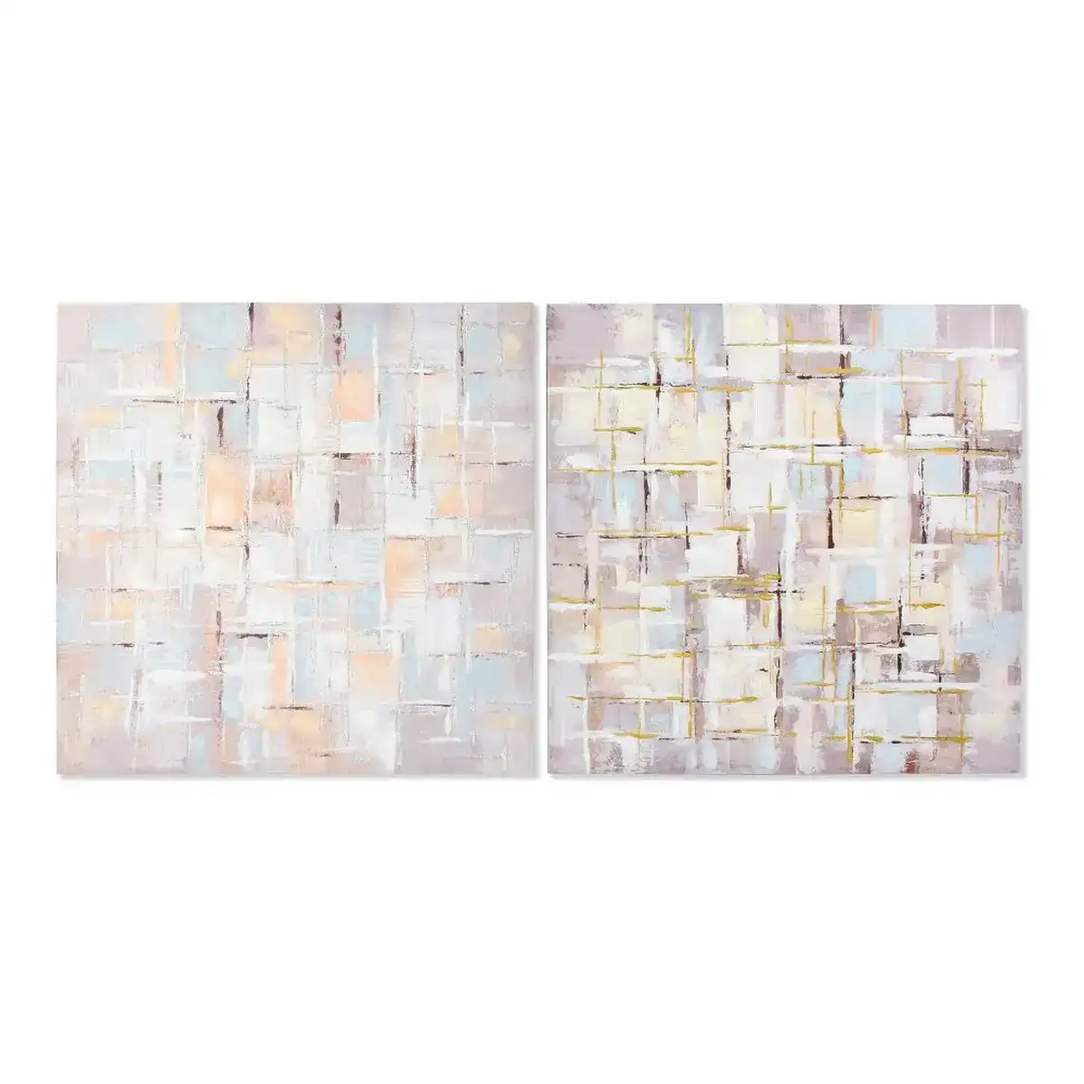 Cadre dkd home decor squares abstrait 100 x 3 x 100 cm moderne 2 unites _2302. DIAYTAR SENEGAL - Là où Choisir est une Affirmation de Style. Naviguez à travers notre boutique en ligne et choisissez des produits qui vous distinguent et vous valorisent.