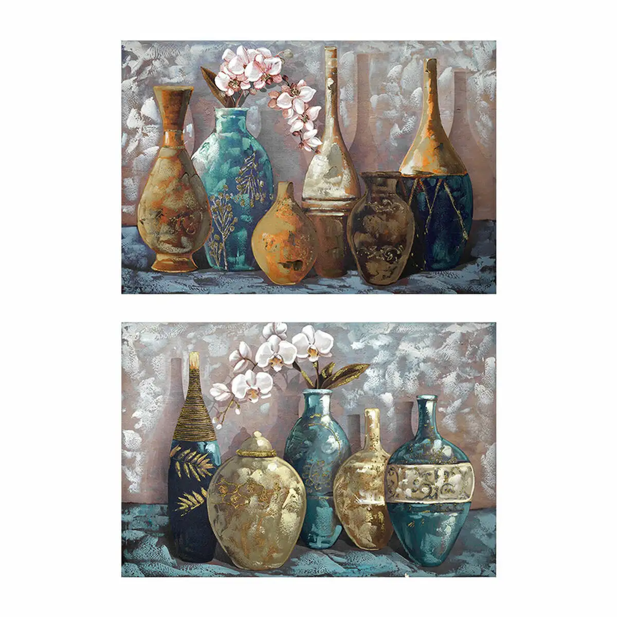 Cadre dkd home decor vase 120 x 3 x 80 cm traditionnel 2 unites _2388. DIAYTAR SENEGAL - L'Art de Choisir, l'Art de Vivre. Parcourez notre boutique en ligne et choisissez parmi des produits de qualité qui ajoutent de l'élégance à votre quotidien.