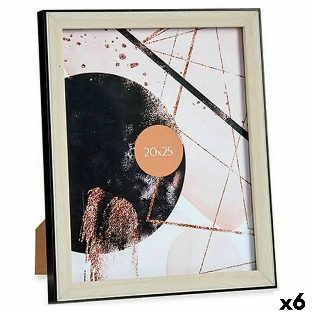 Cadre photo noir marron plastique verre 22 6 x 2 x 27 6 cm 6 unites _4752. DIAYTAR SENEGAL - Votre Paradis Shopping au Cœur du Sénégal. Explorez notre boutique en ligne et découvrez des produits conçus pour enchanter chaque aspect de votre vie.