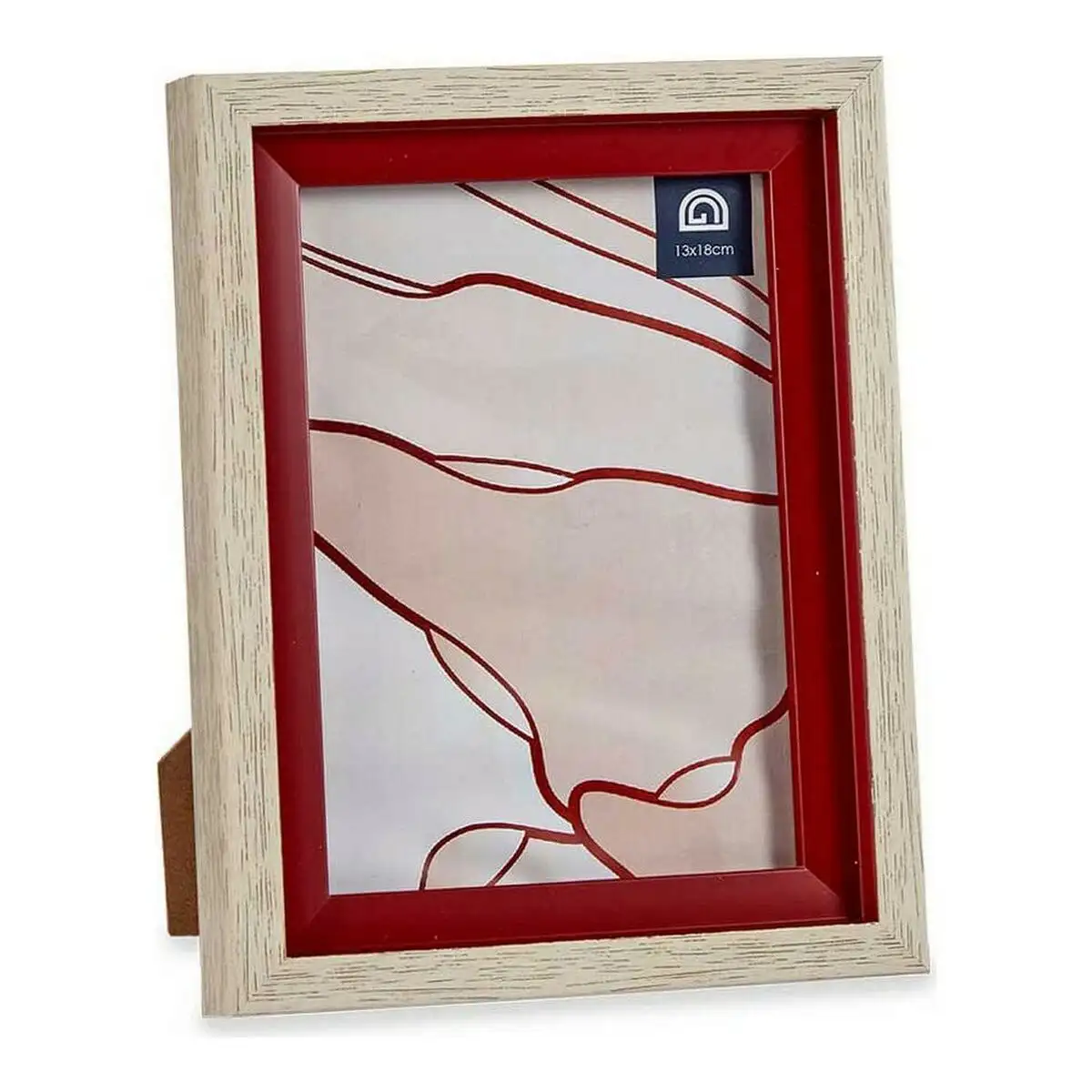 Cadre photo rouge marron 17 x 2 x 21 8 cm verre bois plastique_5188. DIAYTAR SENEGAL - Votre Source d'Inspiration Shopping. Parcourez nos rayons et trouvez des articles qui vous inspirent, que ce soit pour votre style, votre maison ou votre vie quotidienne.