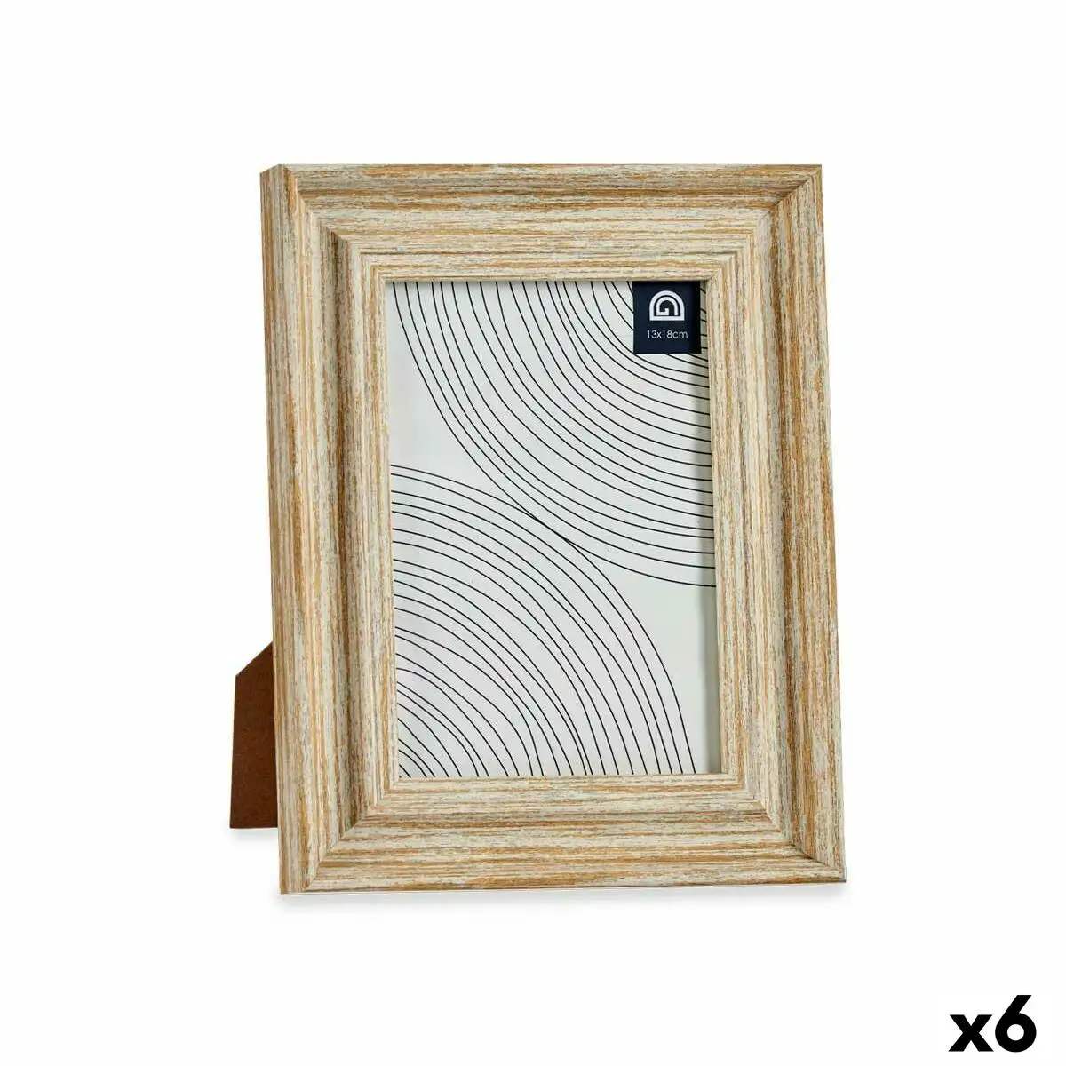 Cadre photo verre dore bois marron plastique 19 x 2 x 24 cm 6 unites _9500. DIAYTAR SENEGAL - L'Art de Trouver ce que Vous Aimez. Plongez dans notre assortiment varié et choisissez parmi des produits qui reflètent votre style et répondent à vos besoins.