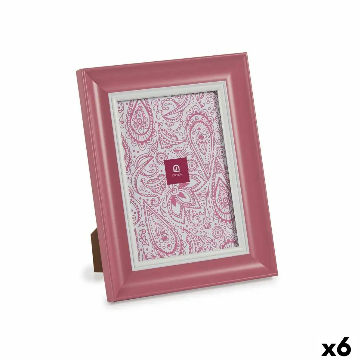 Cadre photo verre rose plastique 6 unites 2 x 24 x 19 cm _3018. DIAYTAR SENEGAL - Votre Paradis Shopping au Cœur du Sénégal. Explorez notre boutique en ligne et découvrez des produits conçus pour enchanter chaque aspect de votre vie.