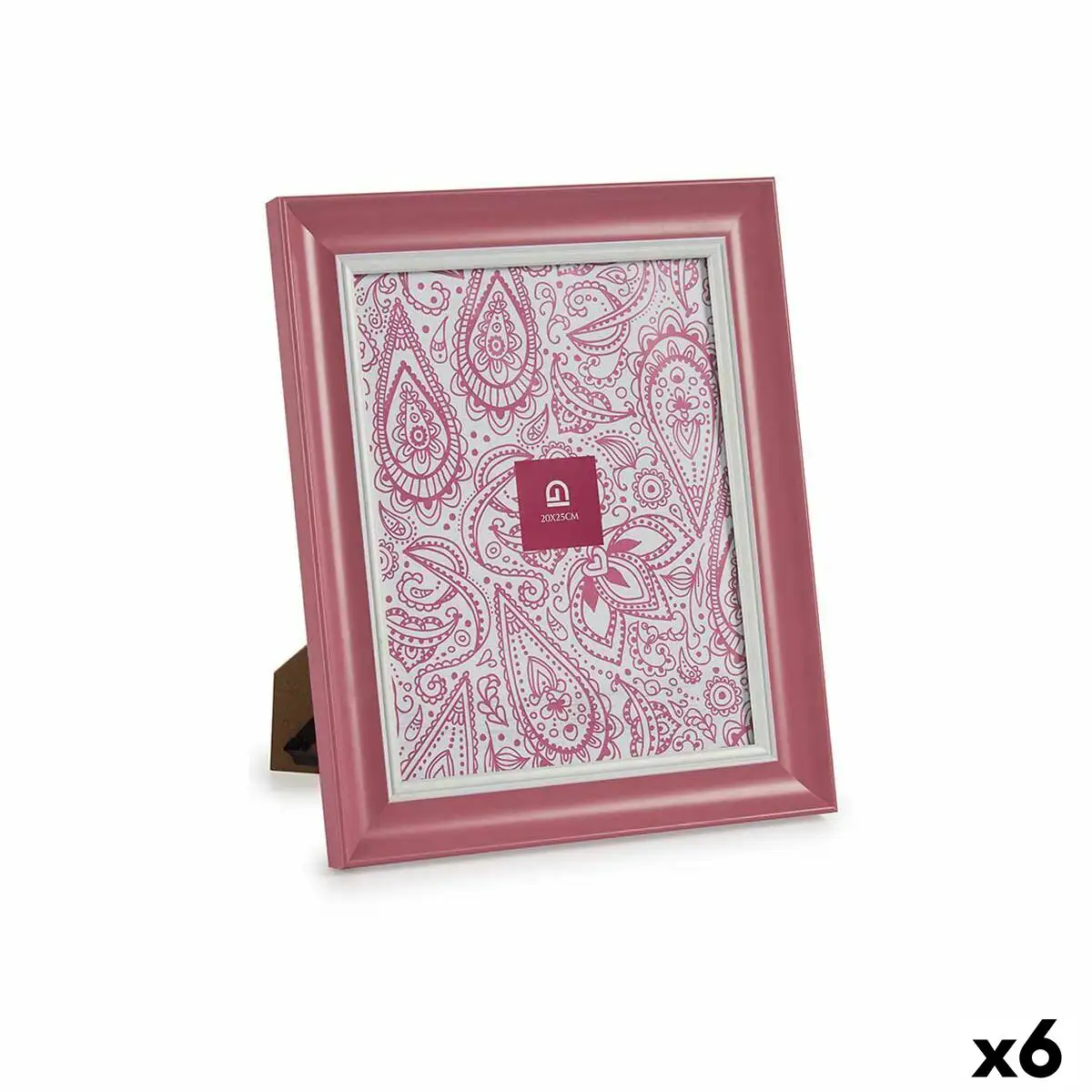 Cadre photo verre rose plastique 6 unites 2 x 31 x 26 cm _8760. DIAYTAR SENEGAL - Votre Univers Shopping Éclectique. Explorez nos offres variées et découvrez des articles qui embrassent la diversité et la polyvalence de vos besoins.