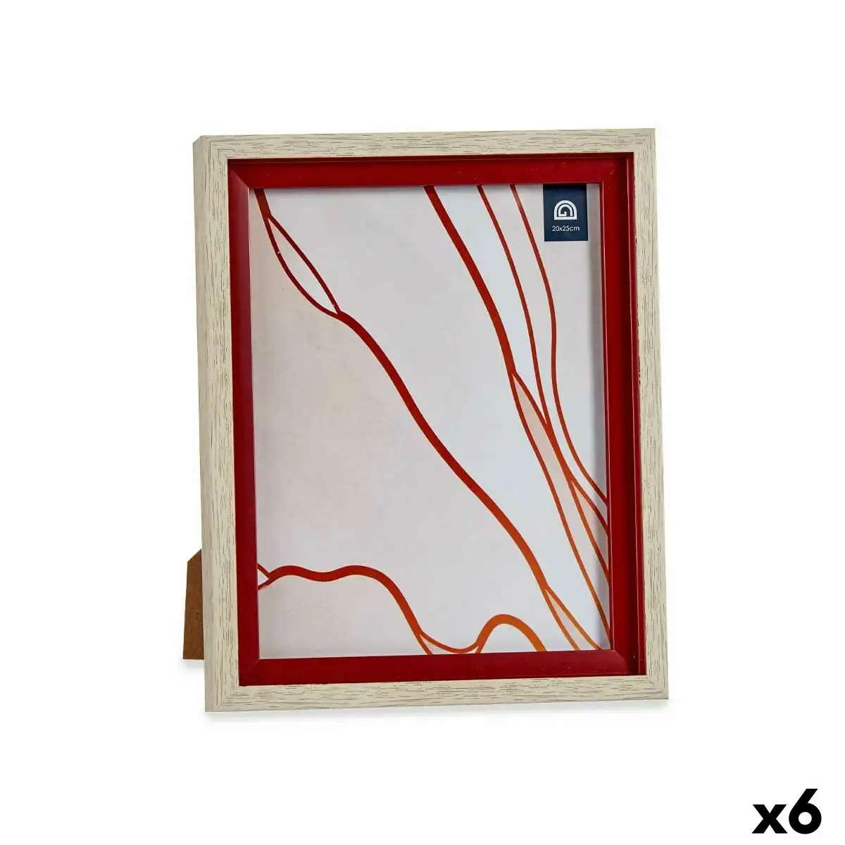 Cadre photo verre rouge bois marron plastique 24 x 2 x 29 cm 6 unites _2327. DIAYTAR SENEGAL - Votre Destination Shopping Incontournable. Parcourez nos rayons virtuels et trouvez des articles qui répondent à tous vos besoins, du quotidien à l'exceptionnel.