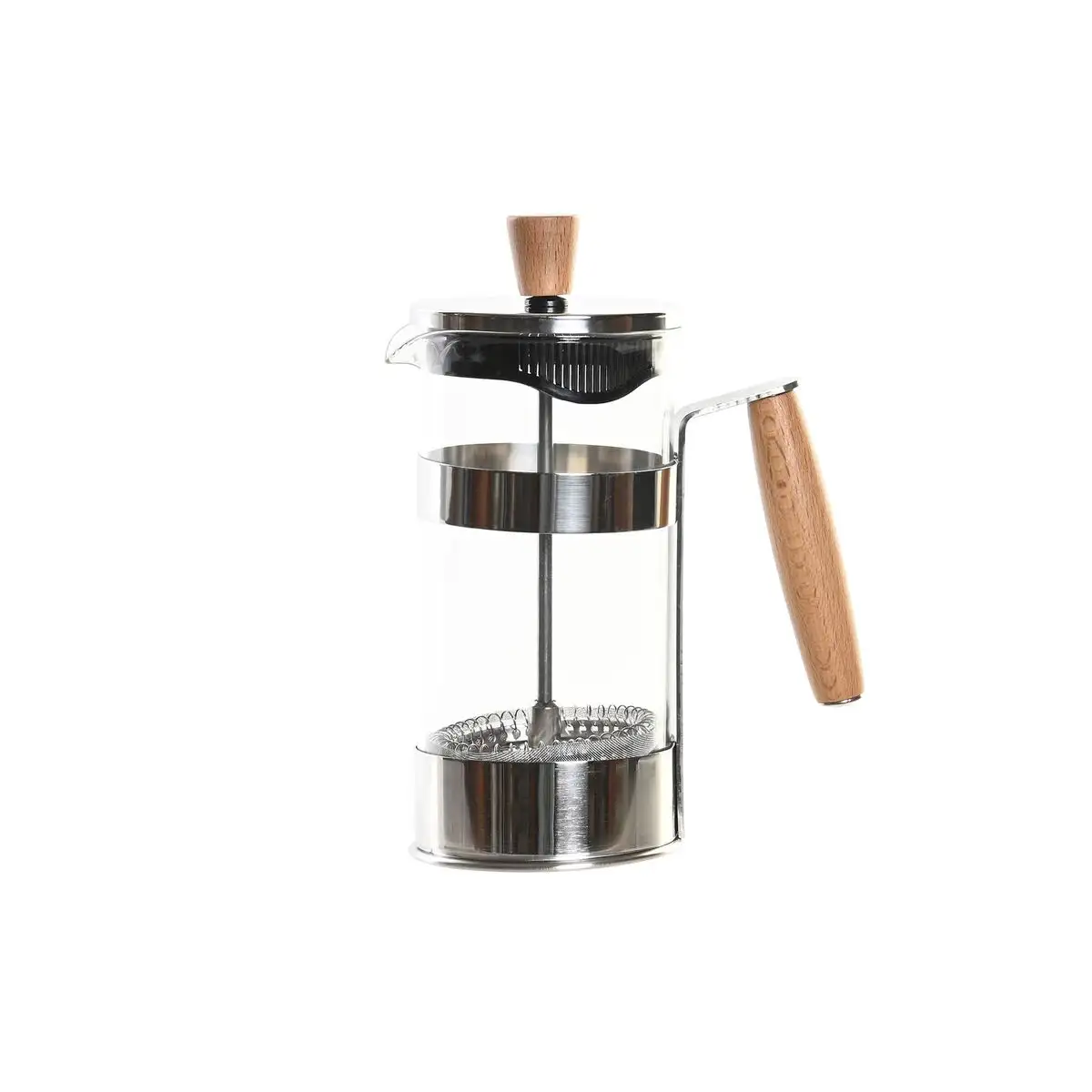 Cafetiere a piston dkd home decor argente naturel acier inoxydable verre borosilicate 350 ml 16 x 9 x 18 5 cm_1874. DIAYTAR SENEGAL - Un Monde de Possibilités à Portée de Clic. Parcourez notre site web pour découvrir des sélections infinies, de l'épicerie aux bijoux, et vivez une expérience d'achat sans pareil.