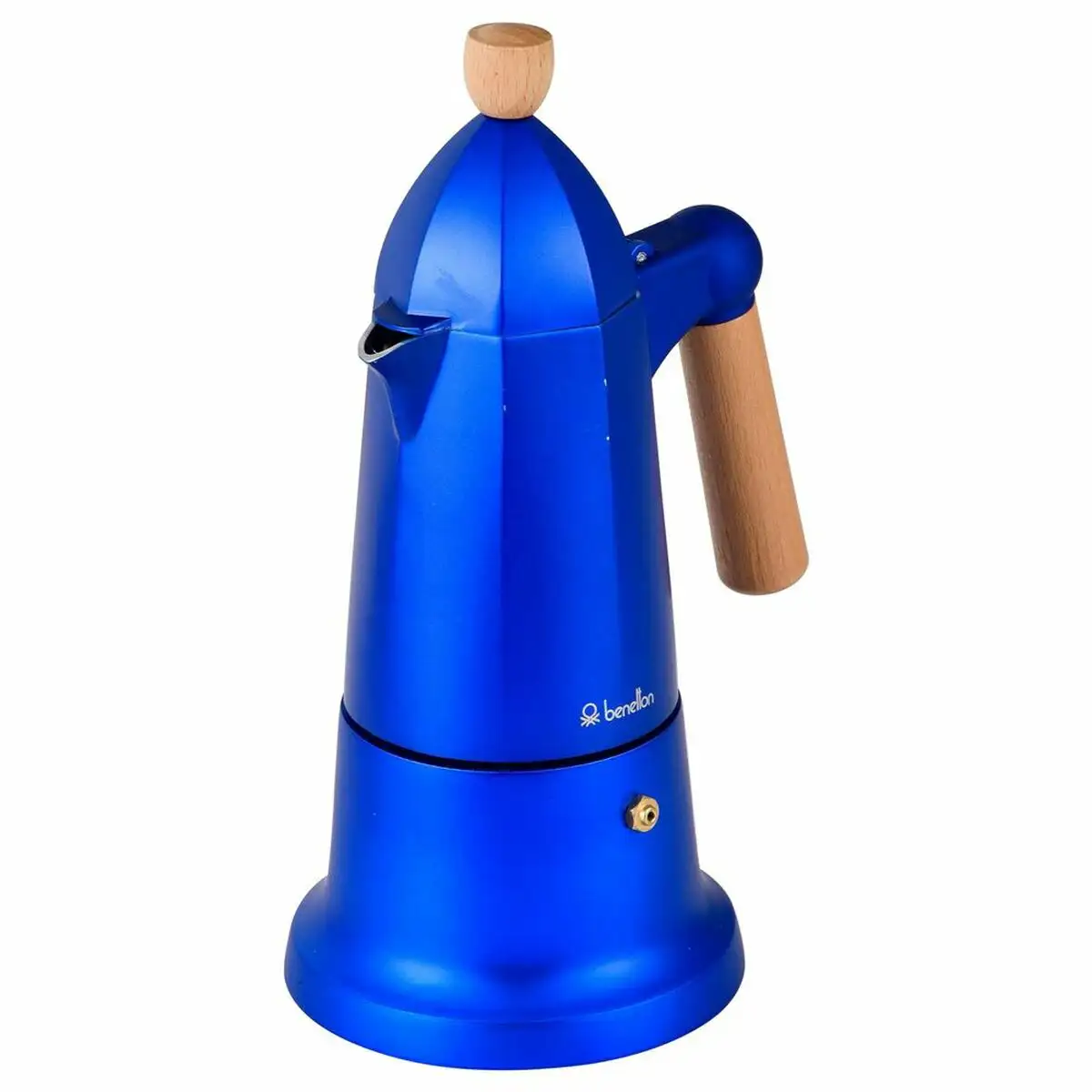 Cafetiere italienne benetton be240 bleu aluminium acier_1275. DIAYTAR SENEGAL - L'Odyssée du Shopping à Votre Portée. Parcourez notre boutique en ligne et partez à la découverte d'articles qui rendront chaque jour spécial.