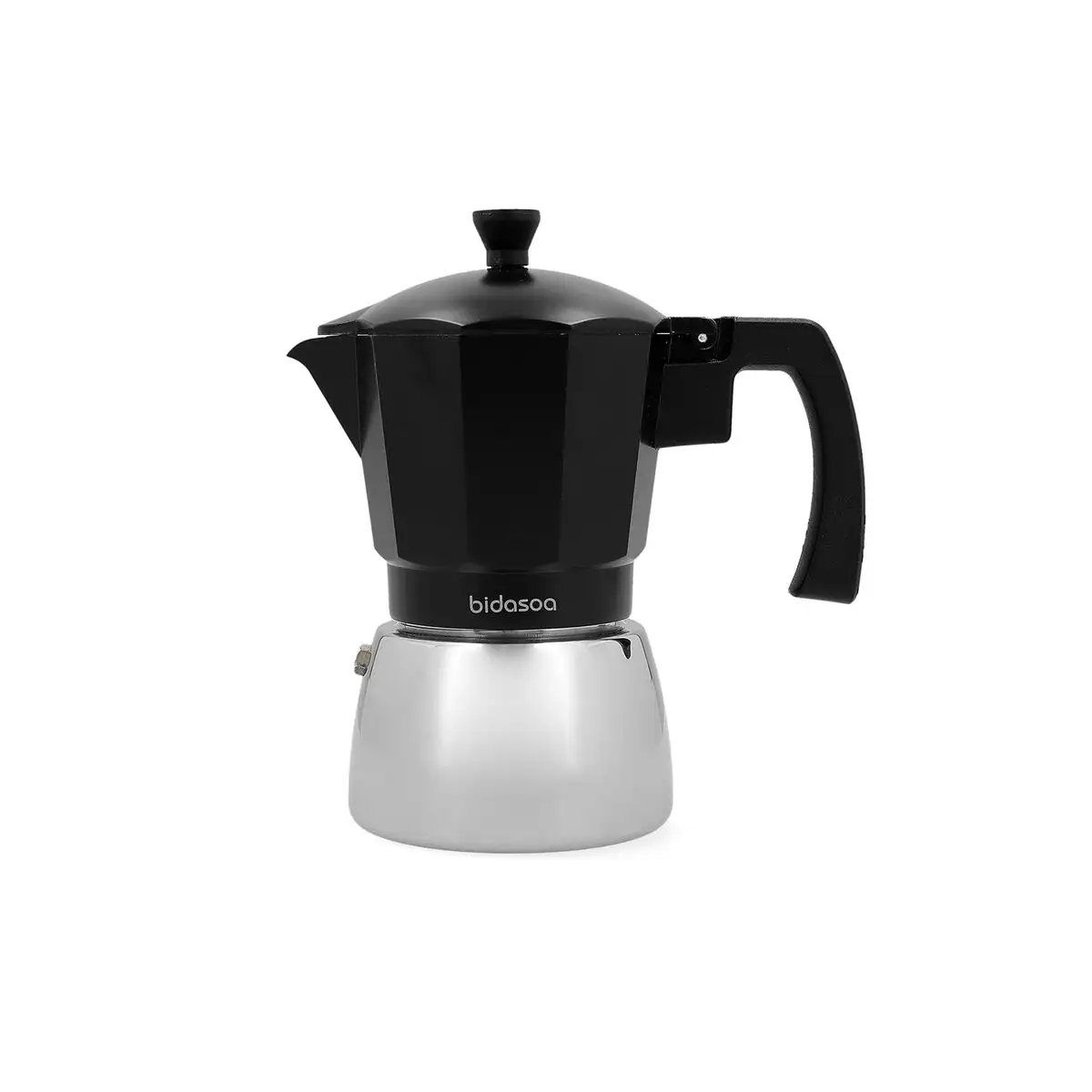 Cafetiere italienne bidasoa tribeca aluminium acier metal 6 tasses_9097. DIAYTAR SENEGAL - Là où Chaque Produit a son Propre Éclat. Explorez notre boutique en ligne et trouvez des articles qui ajoutent de la brillance à votre quotidien.