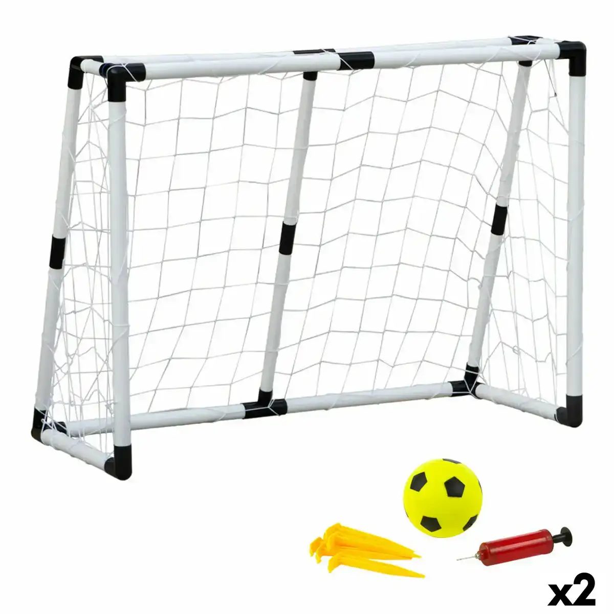 Cage a foot colorbaby 131 x 101 x 59 cm 2 unites _6572. DIAYTAR SENEGAL - Où Choisir est un Plaisir Responsable. Explorez notre boutique en ligne et adoptez des produits qui reflètent notre engagement envers la durabilité.