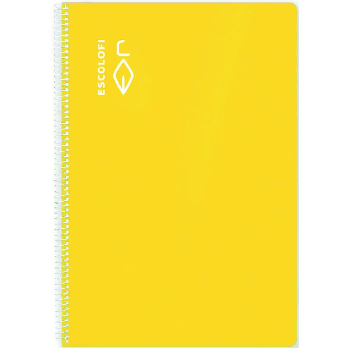 Cahier escolofi 5 unites jaune quarto_9405. DIAYTAR SENEGAL - Là où Choisir est un Acte d'Amour pour le Sénégal. Explorez notre gamme et choisissez des produits qui célèbrent la culture et l'artisanat du pays.