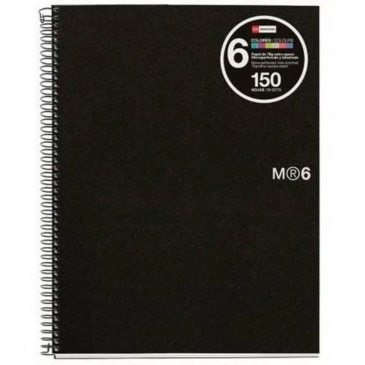 Cahier miquelrius microperfore noir a5 5 unites _3092. DIAYTAR SENEGAL - Là où Chaque Produit a son Histoire. Découvrez notre gamme de produits, chacun portant en lui le récit de l'artisanat et de la passion, pour vous offrir une expérience de shopping authentique.