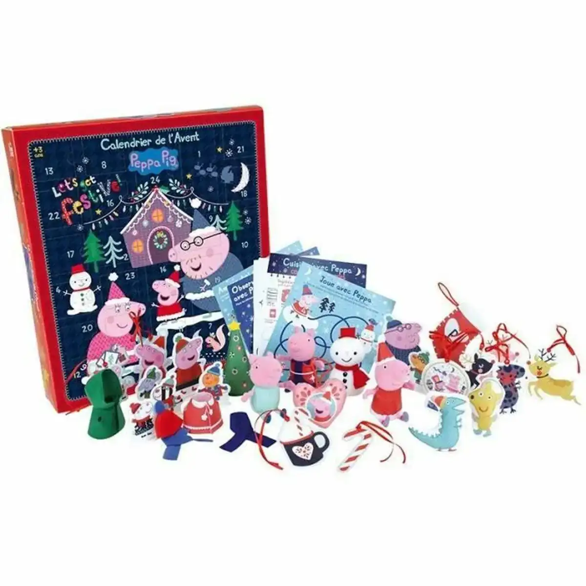 Calendrier de l avent jemini pepa pig_7501. DIAYTAR SENEGAL - Où la Qualité est Notre Engagement. Explorez notre boutique en ligne pour découvrir des produits conçus pour vous apporter satisfaction et plaisir.