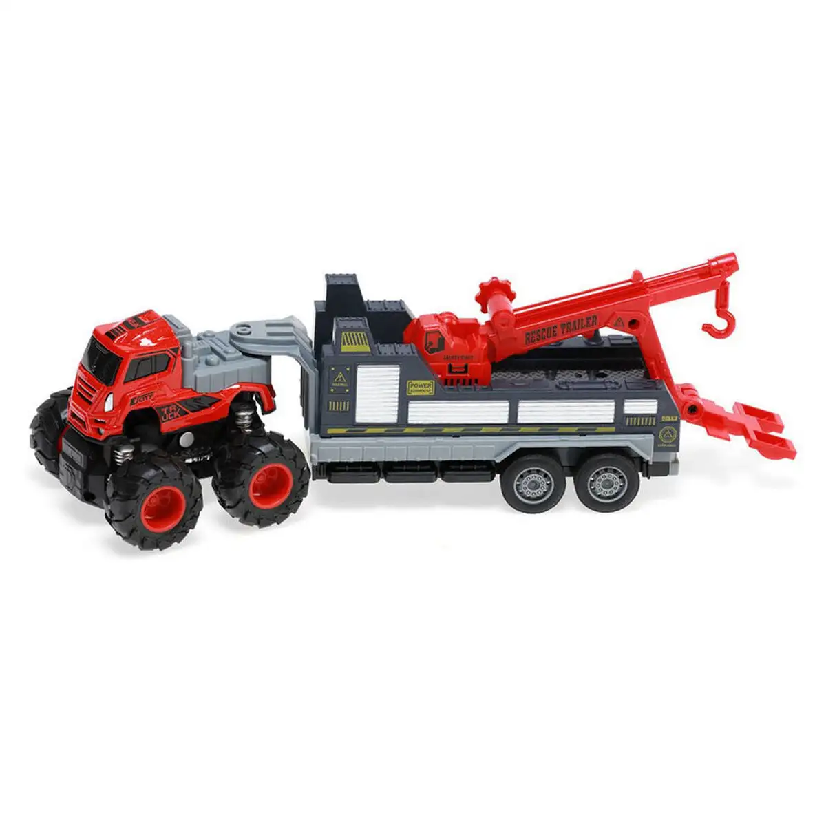 Camion avec grue de friction 31 x 13 cm_7248. DIAYTAR SENEGAL - Votre Passage vers l'Éclat et la Beauté. Explorez notre boutique en ligne et trouvez des produits qui subliment votre apparence et votre espace.