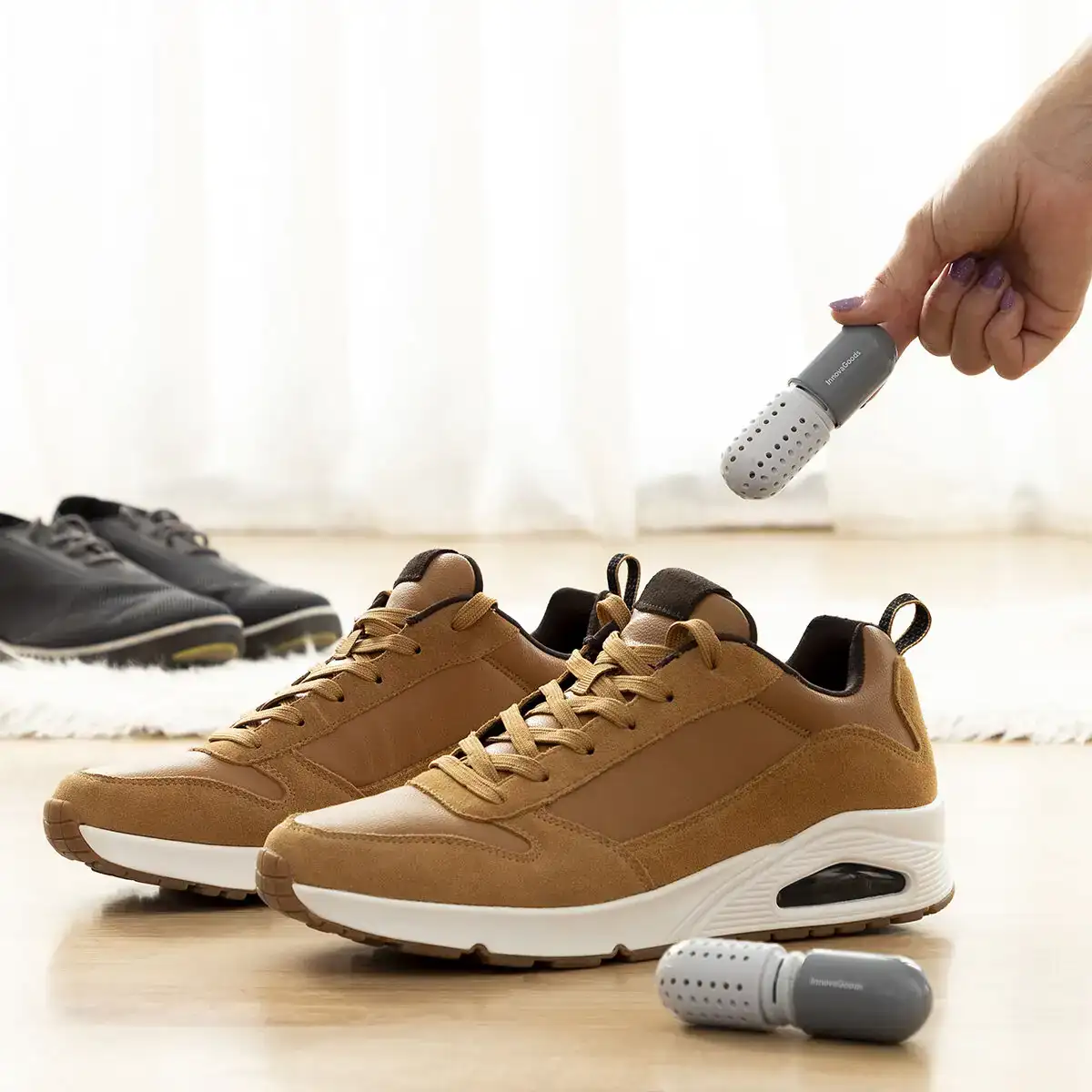 Capsules desodorisantes pour chaussures froes innovagoods 2 unites reconditionne a _5167. DIAYTAR SENEGAL - Où Chaque Achat Raconte une Histoire. Explorez notre boutique en ligne et créez votre propre narration à travers notre diversité de produits, chacun portant une signification unique.