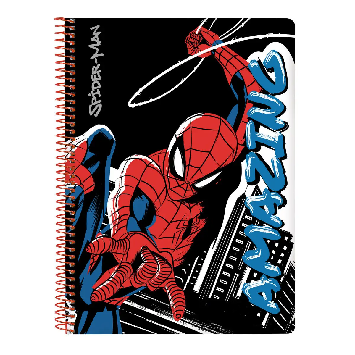 Carnet spiderman hero noir 80 volets a5_7872. DIAYTAR SENEGAL - L'Art de Magasiner sans Limites. Naviguez à travers notre collection diversifiée pour trouver des produits qui élargiront vos horizons shopping.