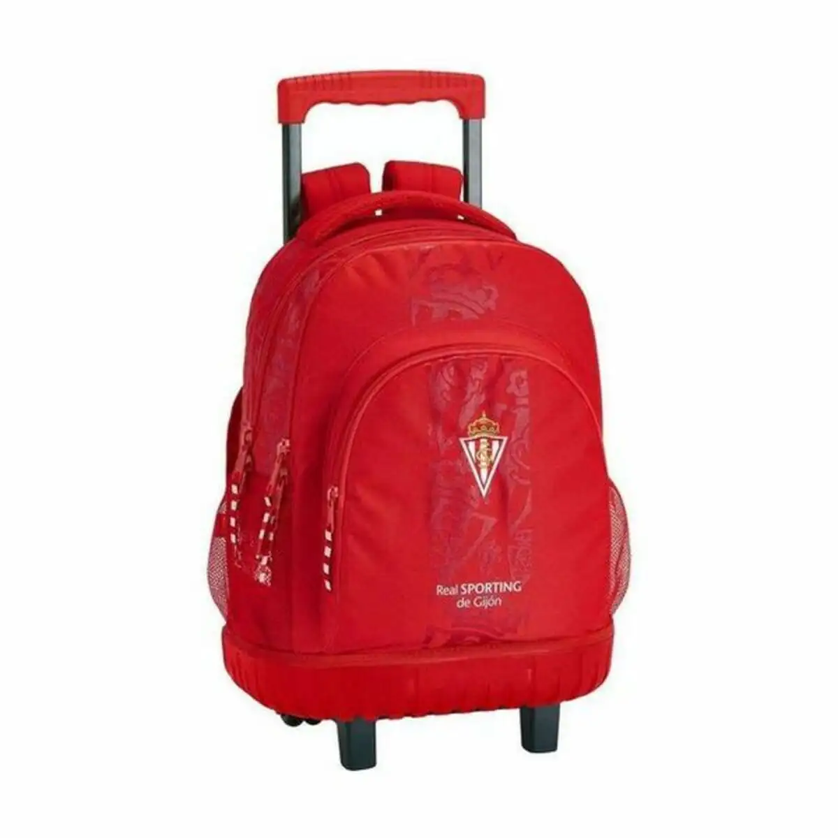 Cartable a roulettes compact real sporting de gijon sf 611972 818 rouge 32 x 45 x 21 cm _2573. DIAYTAR SENEGAL - Votre Passage vers l'Élégance Accessible. Parcourez notre boutique en ligne pour trouver des produits qui vous permettent d'allier style et économies.