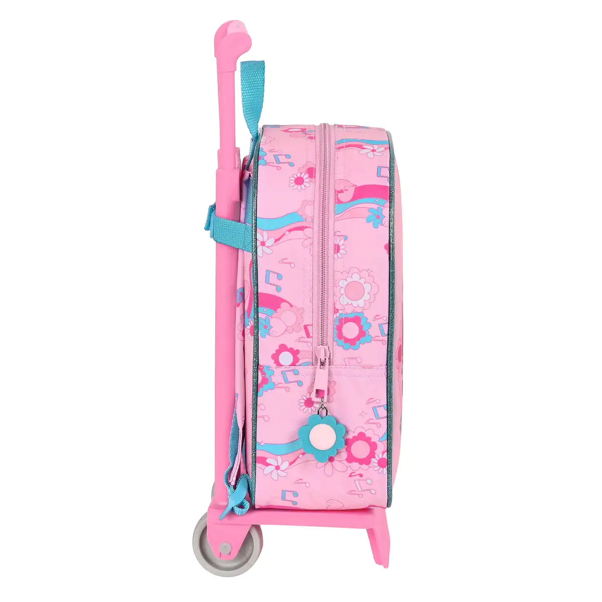 Cartable roulettes LOL Surprise Glow girl Rose 22 x 27 x 10 cm