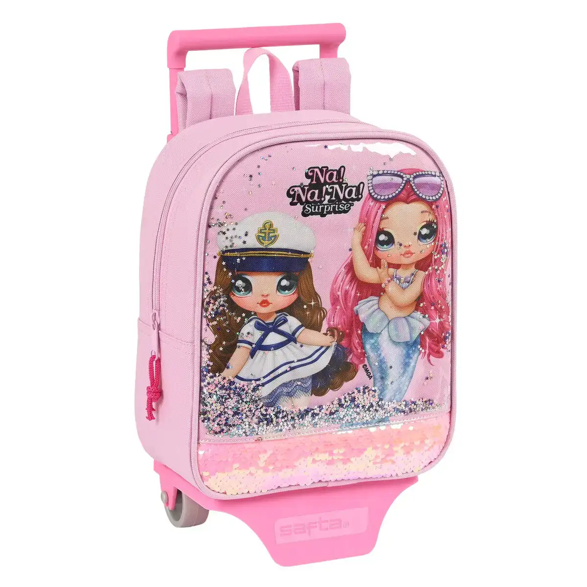 Cartable a roulettes na na na surprise sparkles rose 22 x 28 x 10 cm _1233. DIAYTAR SENEGAL - Votre Destination Shopping Inspirante. Explorez notre catalogue pour trouver des articles qui stimulent votre créativité et votre style de vie.