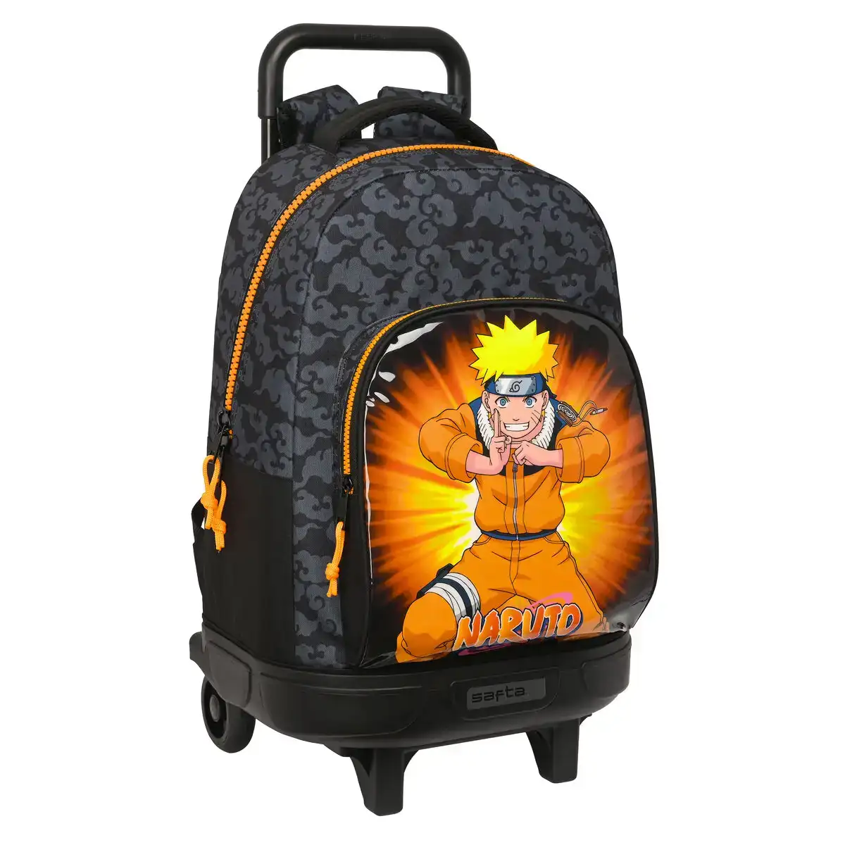 Cartable a roulettes naruto 33 x 45 x 22 cm noir orange_5700. Entrez dans l'Univers de DIAYTAR SENEGAL - Où le Choix Rencontre l'Authenticité. Explorez nos rayons virtuels et trouvez des produits qui incarnent la richesse de notre culture.