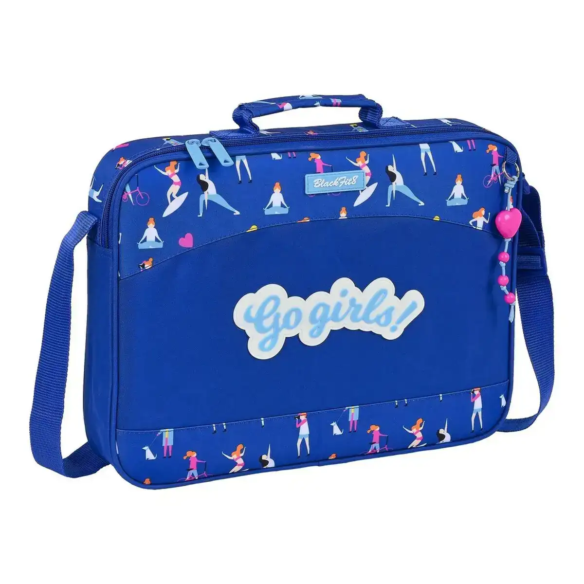 Cartable d ecole blackfit8 go girls bleu 38 x 28 x 6 cm _9558. DIAYTAR SENEGAL - L'Art du Shopping Sublime. Naviguez à travers notre catalogue et choisissez parmi des produits qui ajoutent une touche raffinée à votre vie quotidienne.