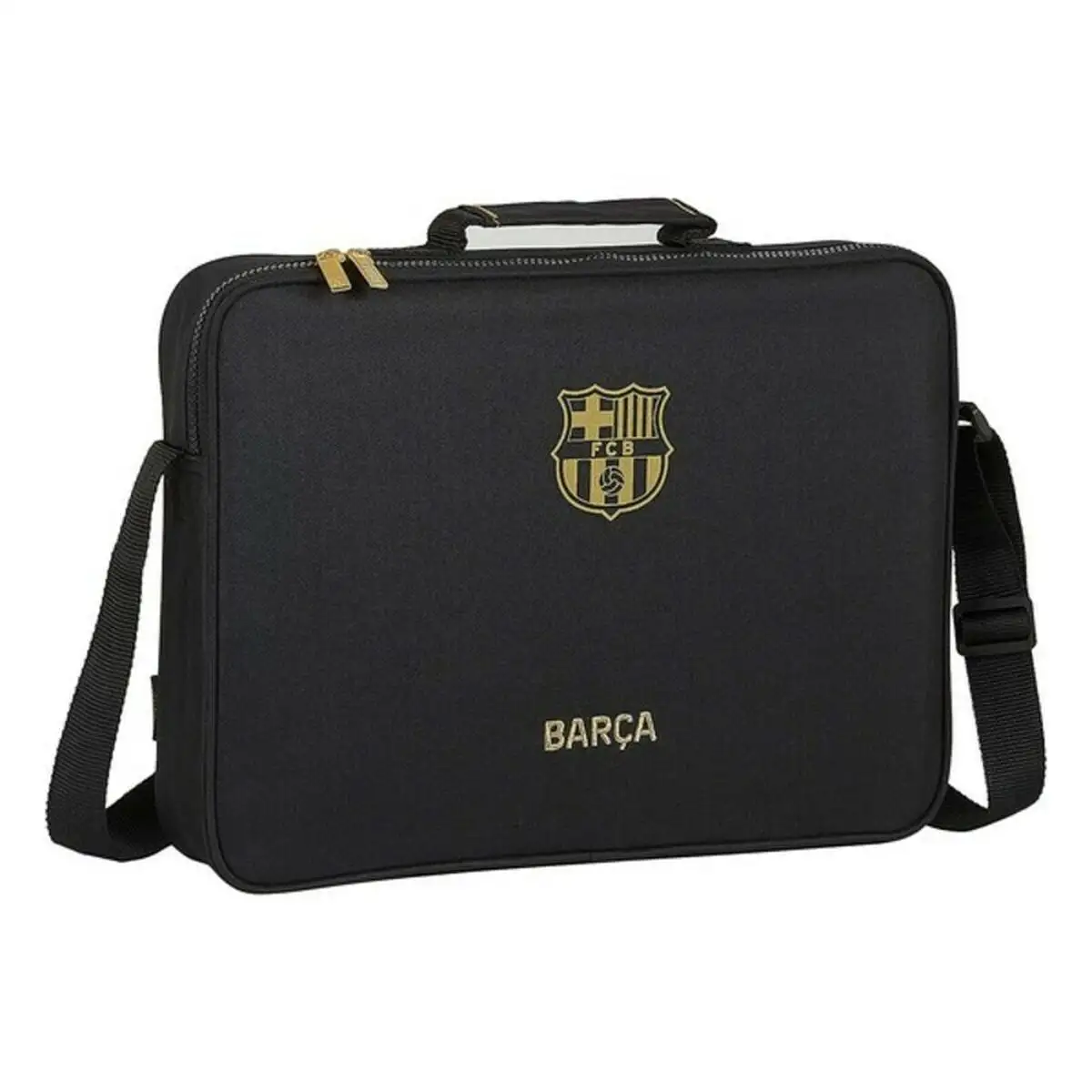 Cartable d ecole f c barcelona noir 38 x 28 x 6 cm _9168. DIAYTAR SENEGAL - Un Monde de Possibilités à Portée de Clic. Parcourez notre site web pour découvrir des sélections infinies, de l'épicerie aux bijoux, et vivez une expérience d'achat sans pareil.