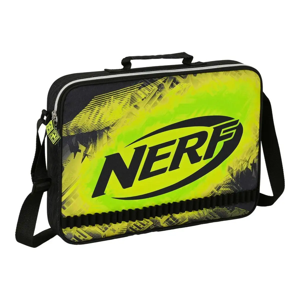 Cartable d ecole nerf neon noir citron 38 x 28 x 6 cm _5351. DIAYTAR SENEGAL - Où Chaque Détail Compte. Parcourez nos produits soigneusement sélectionnés et choisissez des articles qui correspondent à votre style et à vos valeurs.