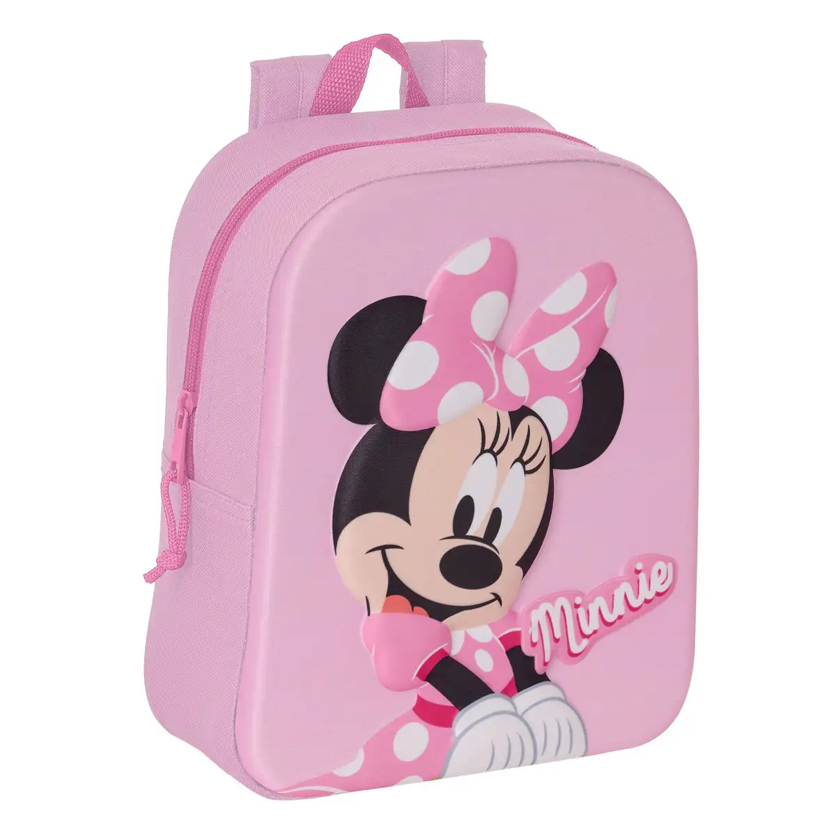 Cartable minnie mouse 3d rose 22 x 27 x 10 cm_2260. DIAYTAR SENEGAL - Où Choisir Rime avec Qualité. Découvrez notre sélection soigneusement conçue et choisissez des articles qui incarnent l'excellence et l'innovation.