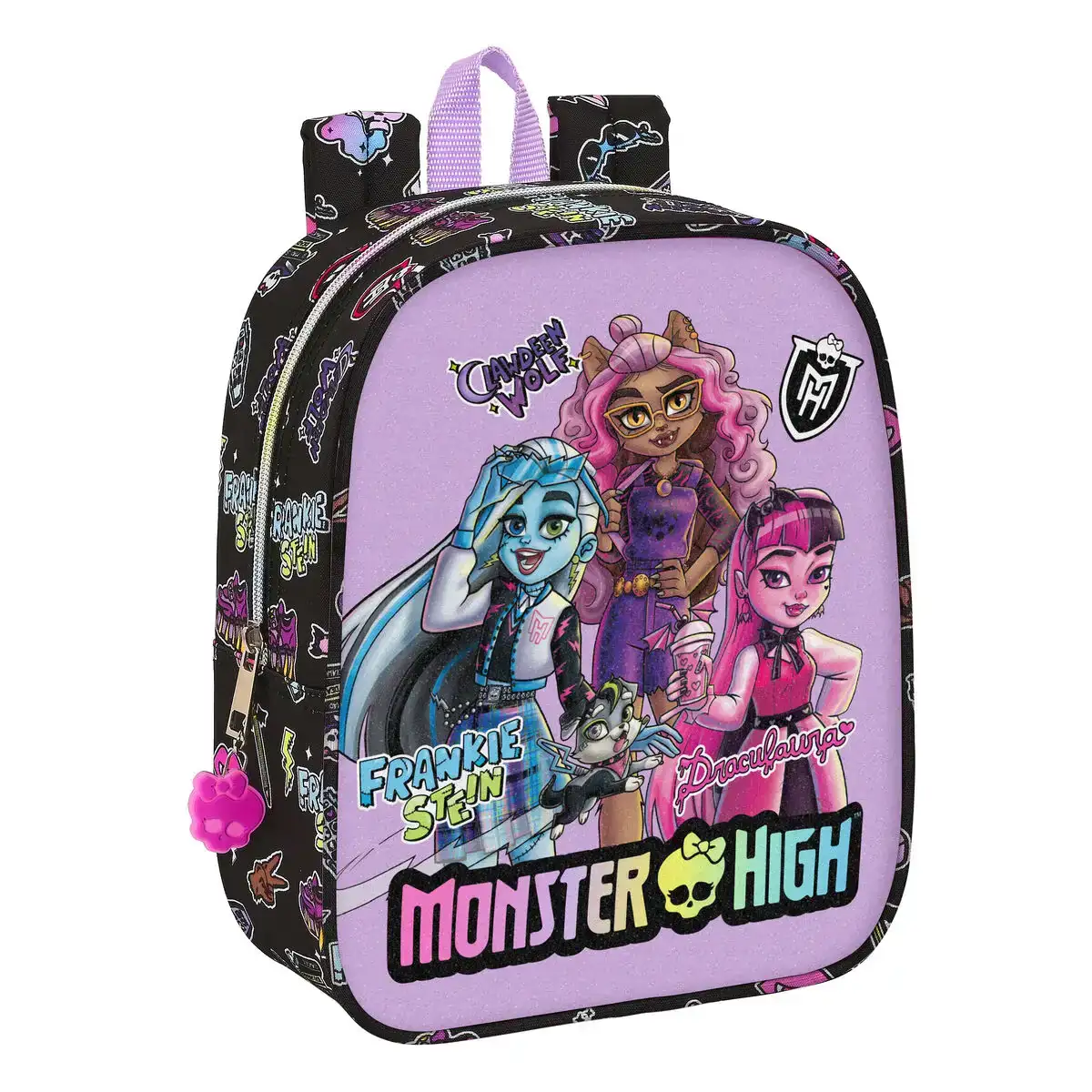 Cartable monster high creep noir 22 x 27 x 10 cm_6682. DIAYTAR SENEGAL - L'Odyssée du Shopping à Votre Portée. Parcourez notre boutique en ligne et partez à la découverte d'articles qui rendront chaque jour spécial.