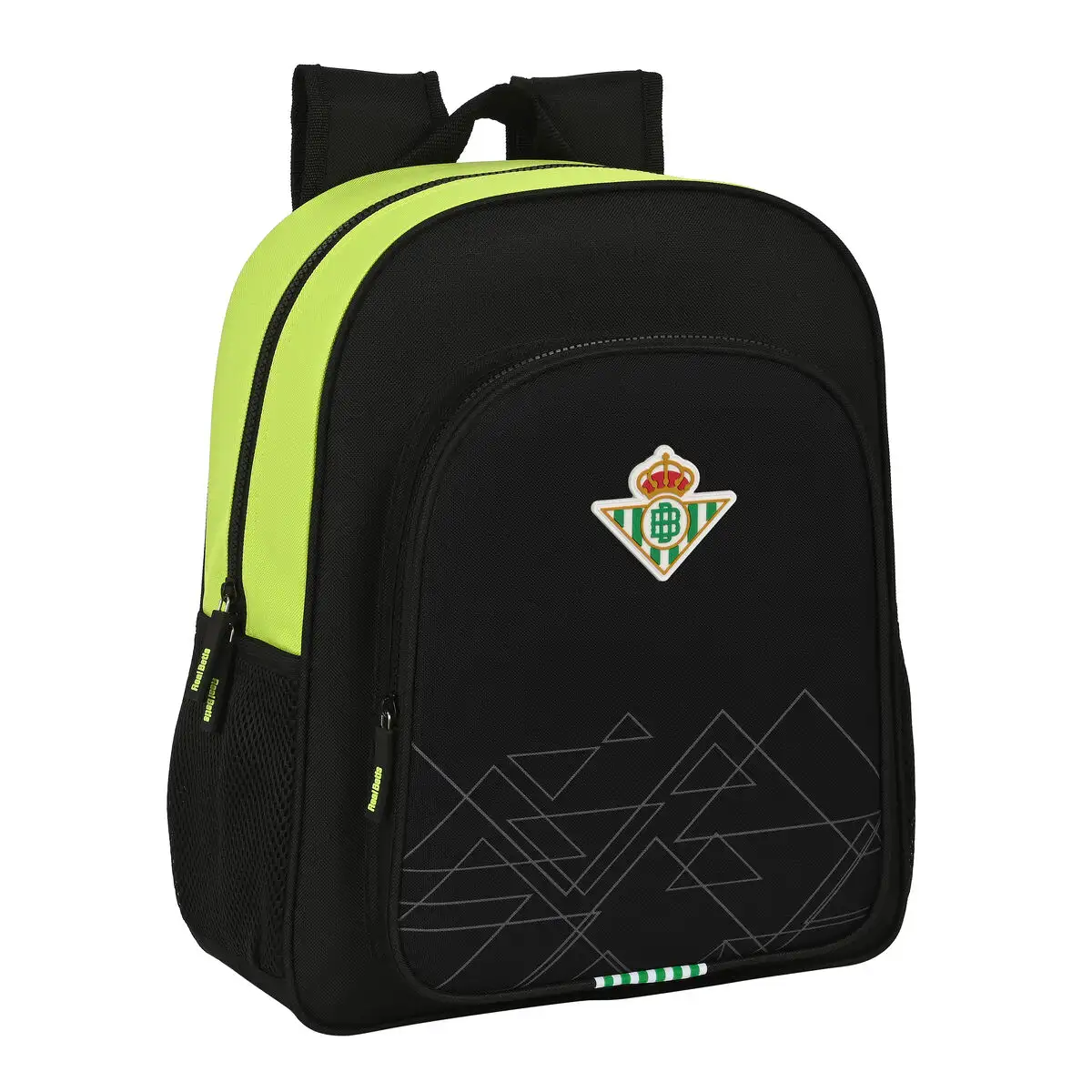 Cartable real betis balompie 32 x 38 x 12 cm noir citron_6111. DIAYTAR SENEGAL - L'Art de Choisir, l'Art de S'émerveiller. Explorez notre boutique en ligne et choisissez des articles qui éveillent votre sens de l'émerveillement.