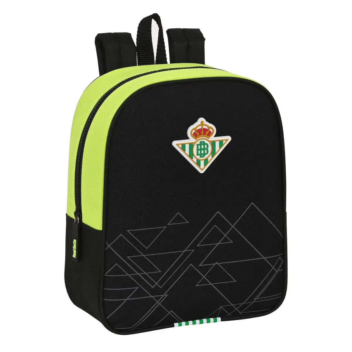 Cartable real betis balompie noir citron 22 x 27 x 10 cm_3644. DIAYTAR SENEGAL - Votre Oasis de Shopping en Ligne. Explorez notre boutique et découvrez des produits qui ajoutent une touche de magie à votre quotidien.