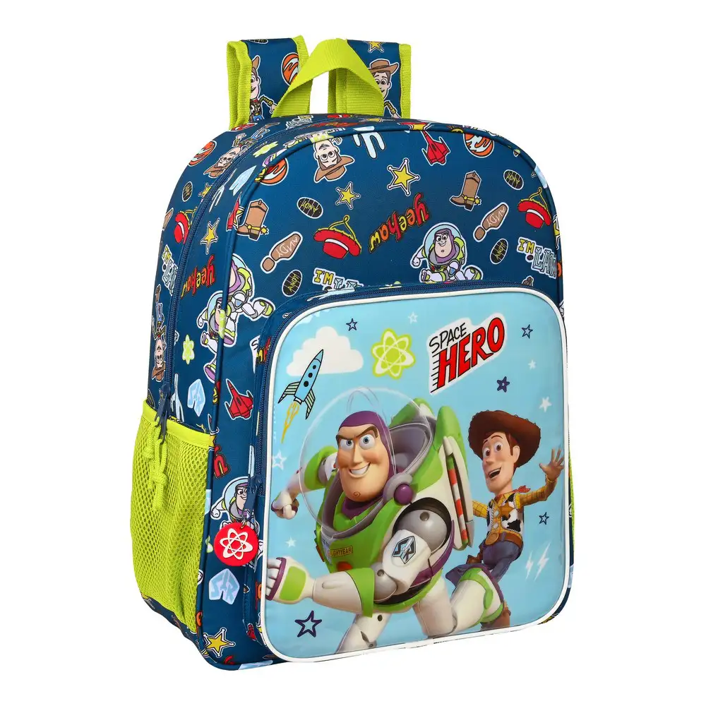 Cartable toy story space hero blue marine vert clair 33 x 42 x 14 cm_5927. DIAYTAR SENEGAL - Où Chaque Sélection Vous Parle. Parcourez nos catégories et découvrez des produits qui reflètent vos passions et vos besoins, pour un shopping personnel et inspirant.