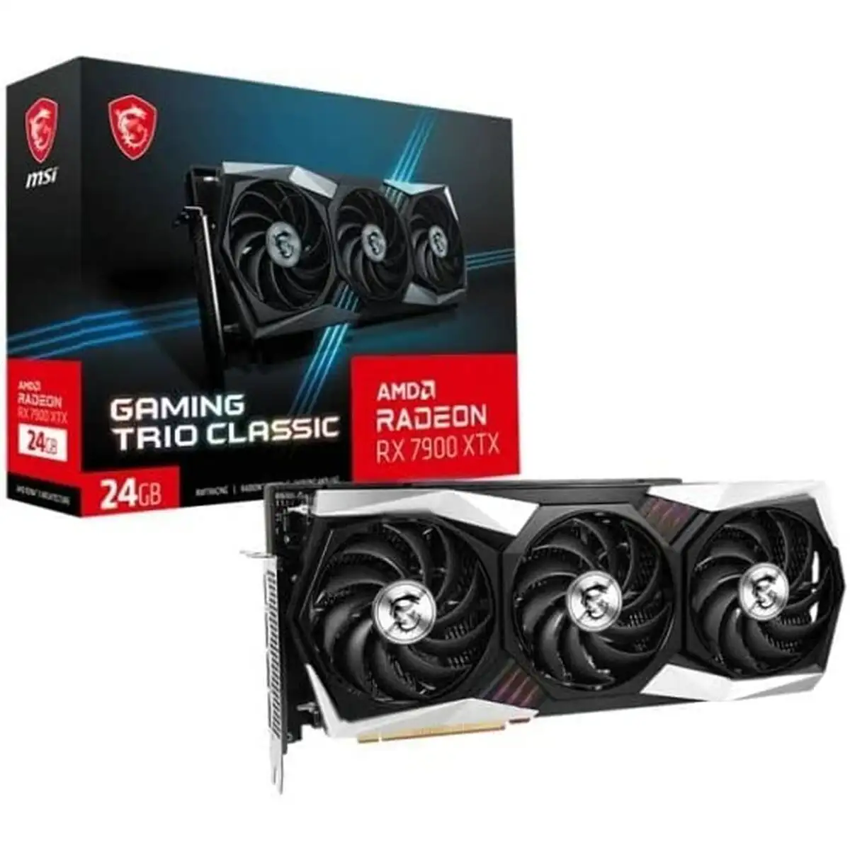 Carte graphique msi radeon rx 7900 xtx gaming trio classic 24g 24 gb gddr6 24 gb ram amd radeon rx 7900 xt_1526. DIAYTAR SENEGAL - Votre Destination pour un Shopping Unique. Parcourez notre catalogue et trouvez des articles qui expriment votre singularité et votre style.